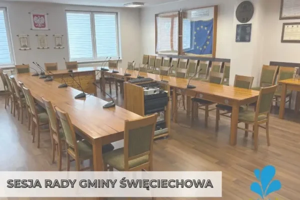 XXVI Sesja Rady Gminy Święciechowa – transmisja obrad online