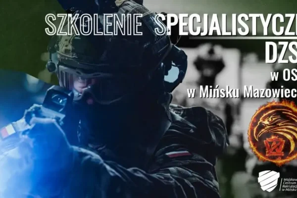 Rekrutacja do Żandarmerii Wojskowej – szkolenie w Mińsku Mazowieckim