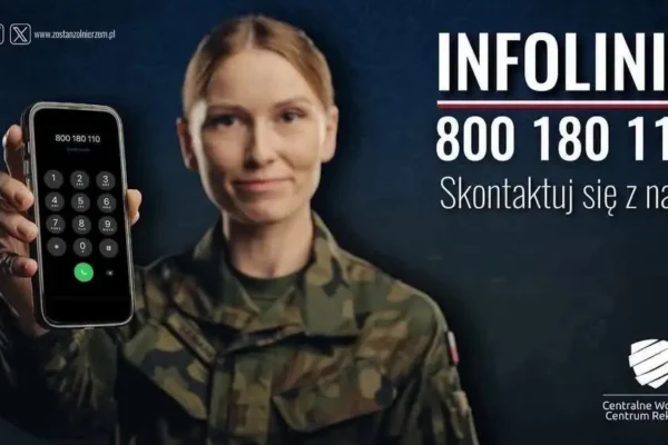 Infolinia #ZostańŻołnierzem – dowiedz się więcej o służbie wojskowej