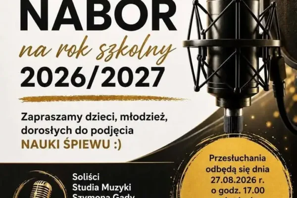 Przesłuchania do Ogniska Muzycznego we Włoszakowicach – zapisy na naukę śpiewu