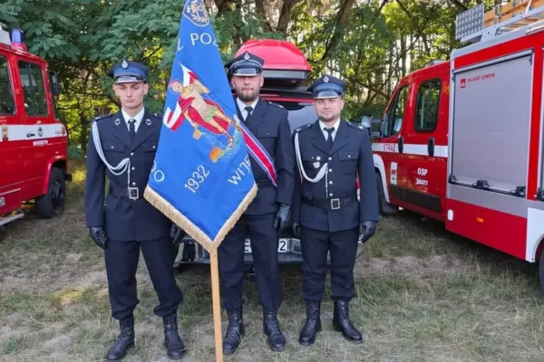 Odpust w Charbielinie: strażacy uczcili Matkę Bożą Charbielińską