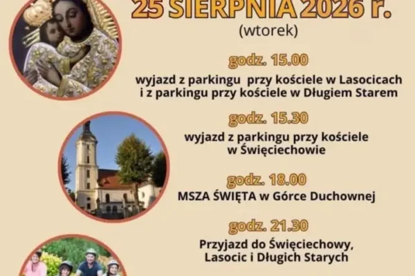 Rowerowa pielgrzymka do Górki Duchownej – zaproszenie na 25 sierpnia