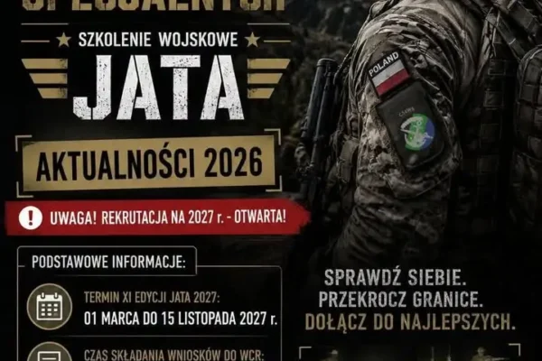 Rekrutacja do Wojsk Specjalnych 2027 – 45 miejsc dla cywilów