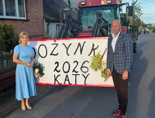 Dożynki w gminie Osieczna: mieszkańcy dziękują za plony