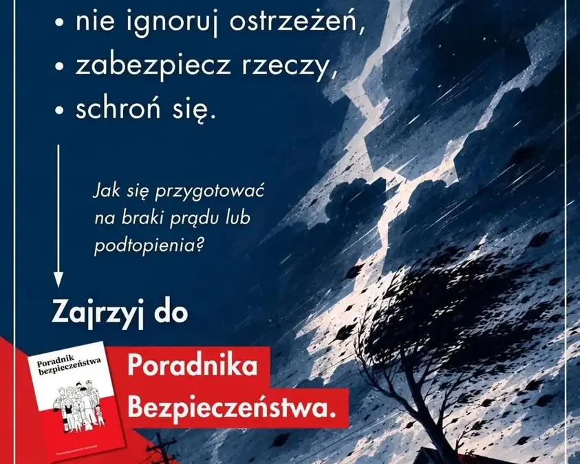 Jak przygotować się na gwałtowne burze? Praktyczne wskazówki