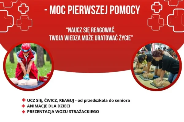 Warsztaty pierwszej pomocy i spotkanie ze strażakami w Wilkowicach