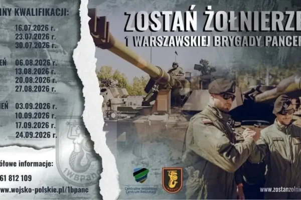 Rekrutacja do 1 Warszawskiej Brygady Pancernej – jak dołączyć?