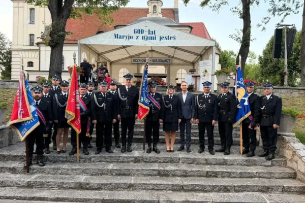 Udział OSP Święciechowa w odpustowych uroczystościach w Górce Duchownej