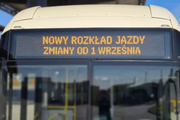 Zmiany w rozkładzie jazdy MZK Leszno od 1 września