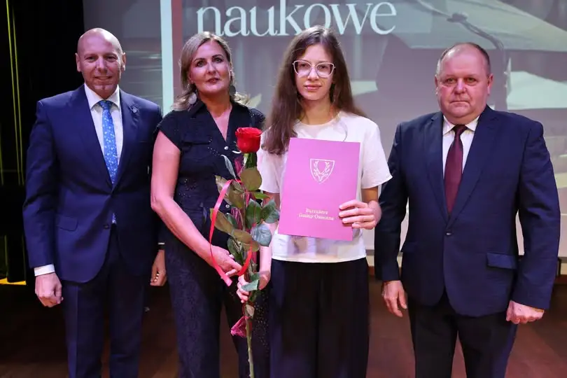 Uroczyste wręczenie nagród dla uczniów Zespołu Szkół w Osiecznej