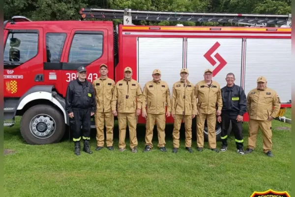 Druhowie OSP rywalizowali w zawodach „Strażak po 40” nad jeziorem w Górznie