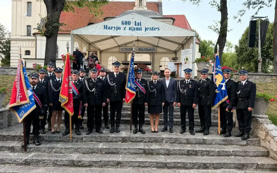 Strażacy z gminy Święciechowa uroczyście uczcili odpust w Górce Duchownej