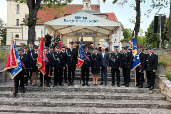 Strażacy z gminy Święciechowa uroczyście uczcili odpust w Górce Duchownej