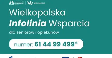 Wielkopolska Infolinia Wsparcia dla Seniorów – bezpłatna pomoc telefoniczna