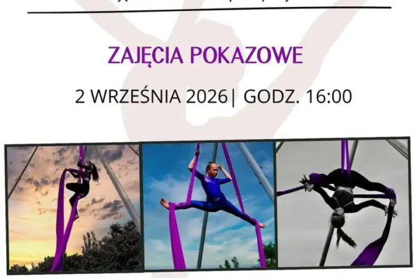 Darmowe zajęcia pokazowe z gimnastyki napowietrznej w Nowym Belęcinie