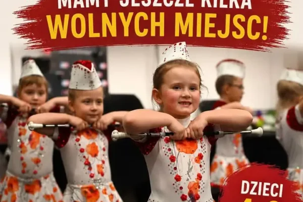 Rekrutacja do Mażoretek Mirabell w Krzemieniewie – zostały ostatnie miejsca