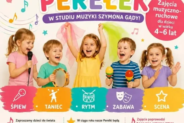 Muzyczne Perełki – nowe zajęcia muzyczne dla dzieci w GOK Włoszakowice