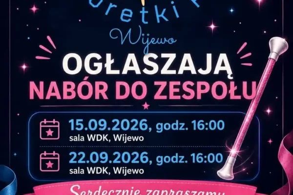 Nabór do Mażoretek PIXI w Wijewie – dołącz do zespołu!