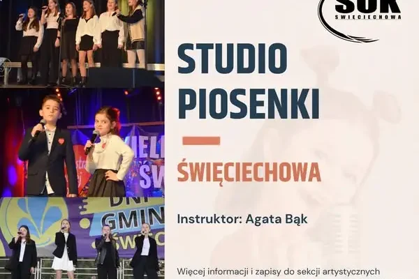 Ruszyły zapisy na nowy sezon zajęć artystyczno-rekreacyjnych w Święciechowie