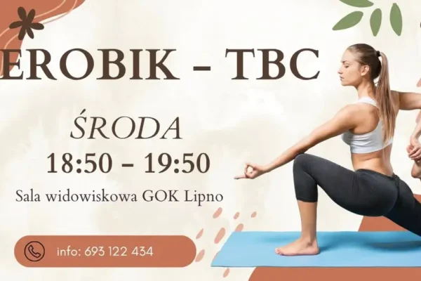 Rusz się z GOK Lipno: aerobik i TBC w każdą środę