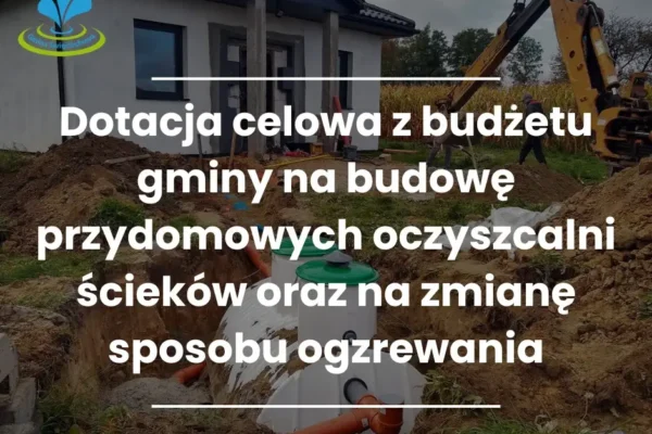 Dotacje w Święciechowie: do 30 września można składać wnioski na ekologiczne inwestycje