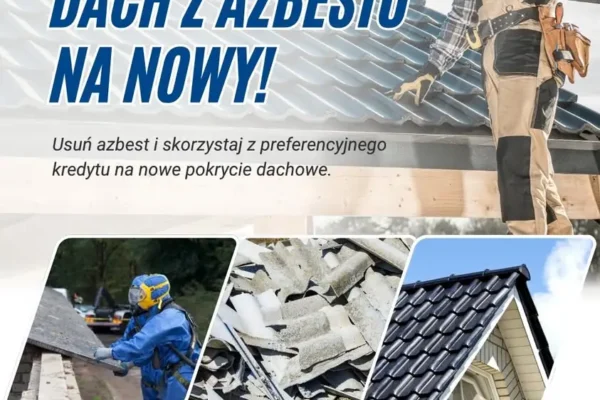 Nowe zasady kredytowania wymiany dachów z azbestem – co się zmieniło?