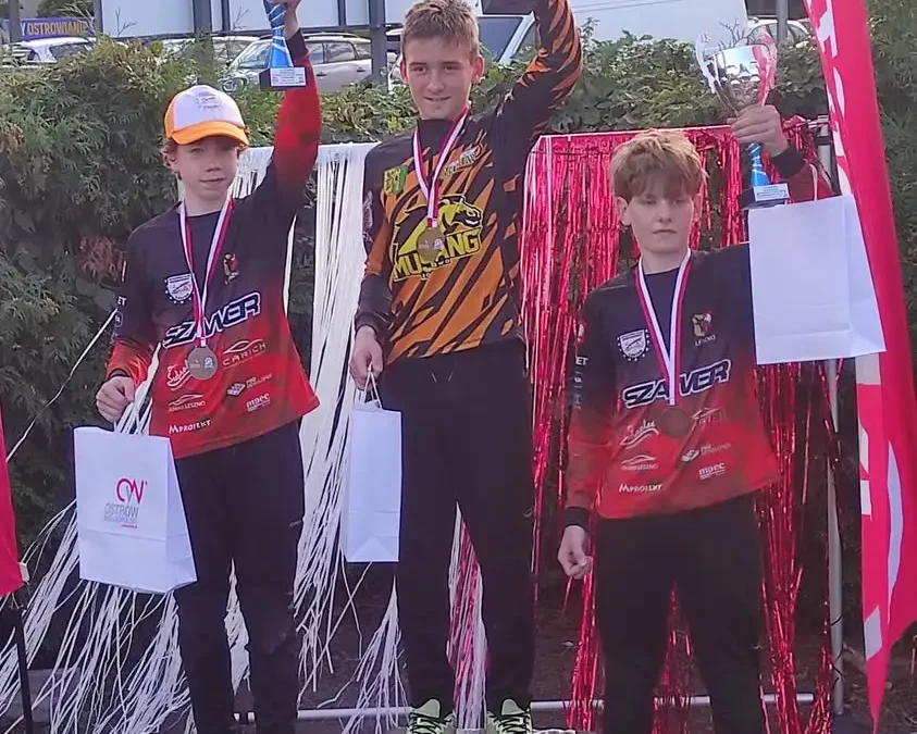 Młodzież Szawera Leszno z medalami na Mistrzostwach Polski Żaków