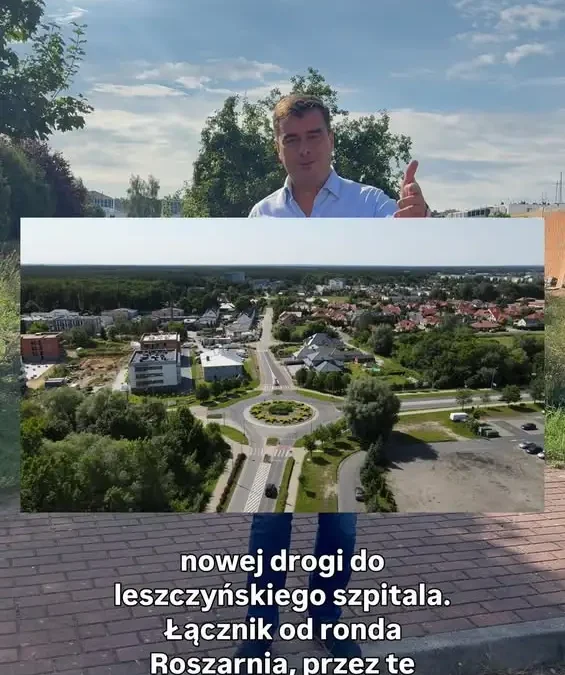 Nowa droga do szpitala w Lesznie – umowa podpisana