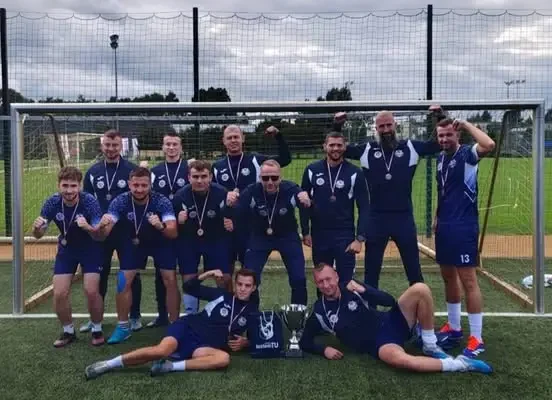 Policjanci z Leszna na podium w turnieju piłkarskim GI MALEPSZY BUSINESS CUP