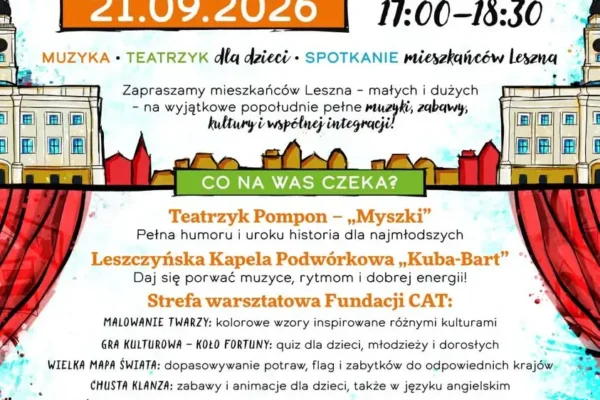 FIKA 2026: Festiwal Inicjatyw, Kooperacji i Aktywności startuje 20 września w Lesznie