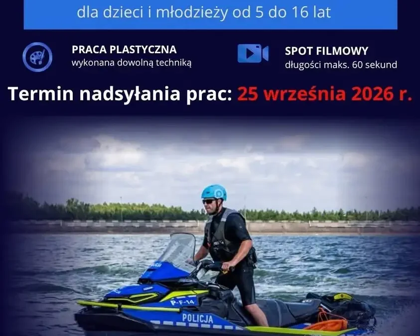 Konkurs „Letni przeWODNIK” – wspomnij bezpieczne wakacje i wygraj nagrody