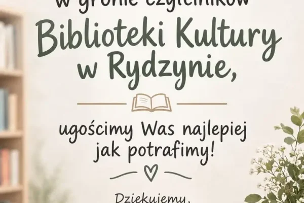 Rydzyna: Biblioteka bije rekord popularności – 38 nowych kart w kilka tygodni