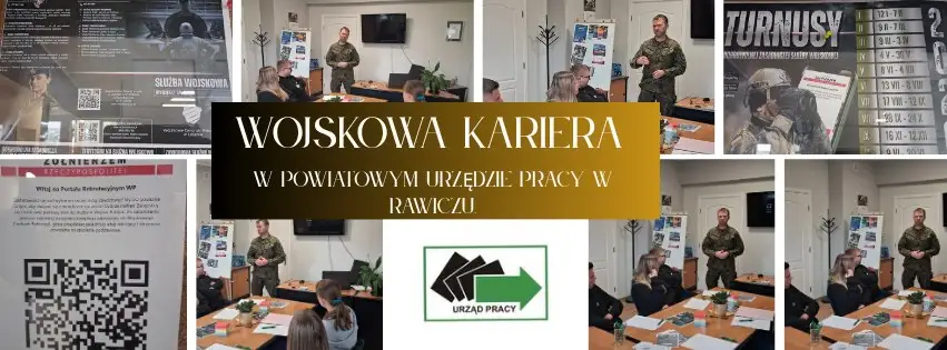Rawicz: spotkanie o służbie w Wojsku Polskim w Powiatowym Urzędzie Pracy