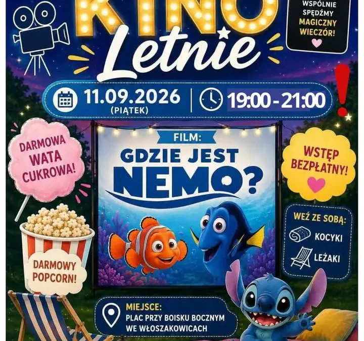 Weekend pełen atrakcji w gminie Włoszakowice – dożynki, kino plenerowe i Dzień Tatara