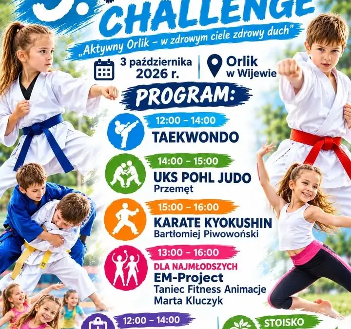 Karate Challenge w Wijewie – ostatnia odsłona projektu „Aktywny Orlik”