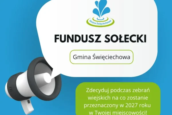 Fundusz sołecki 2027 w Gminie Święciechowa – mieszkańcy decydują o lokalnych inwestycjach