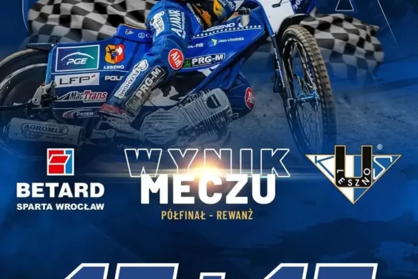 Unia Leszno walczyła do końca – remis w półfinale, teraz czas na brąz