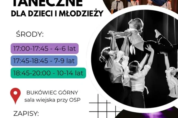 Bukówiec Górny: ruszają zajęcia taneczne dla dzieci i młodzieży