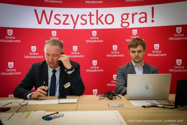 Ćwiczenia OLiOC „HURAGAN 2026” – sprawdzian współpracy służb w gminach Włoszakowice i Wijewo