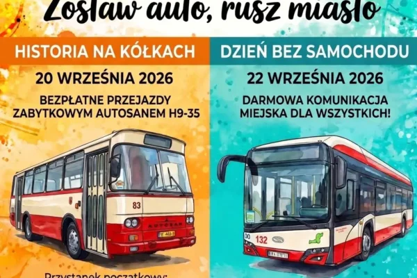 Festiwal FIKA w Lesznie: darmowe przejazdy zabytkowym Autosanem i Dzień bez Samochodu