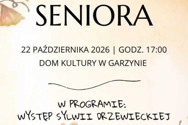 Dzień Seniora w Gminie Krzemieniewo – zaproszenie na 22 października