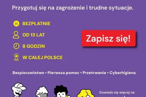 Bezpłatne szkolenia obronne #wGotowości – naucz się reagować w sytuacjach zagrożenia