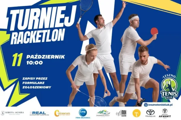 Racketlon w Lesznie: finał Grand Prix już 11 października