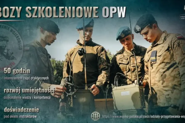 Kadeci OPW rozpoczynają obozy szkoleniowe – 50 godzin praktyki w koszarach i na poligonie