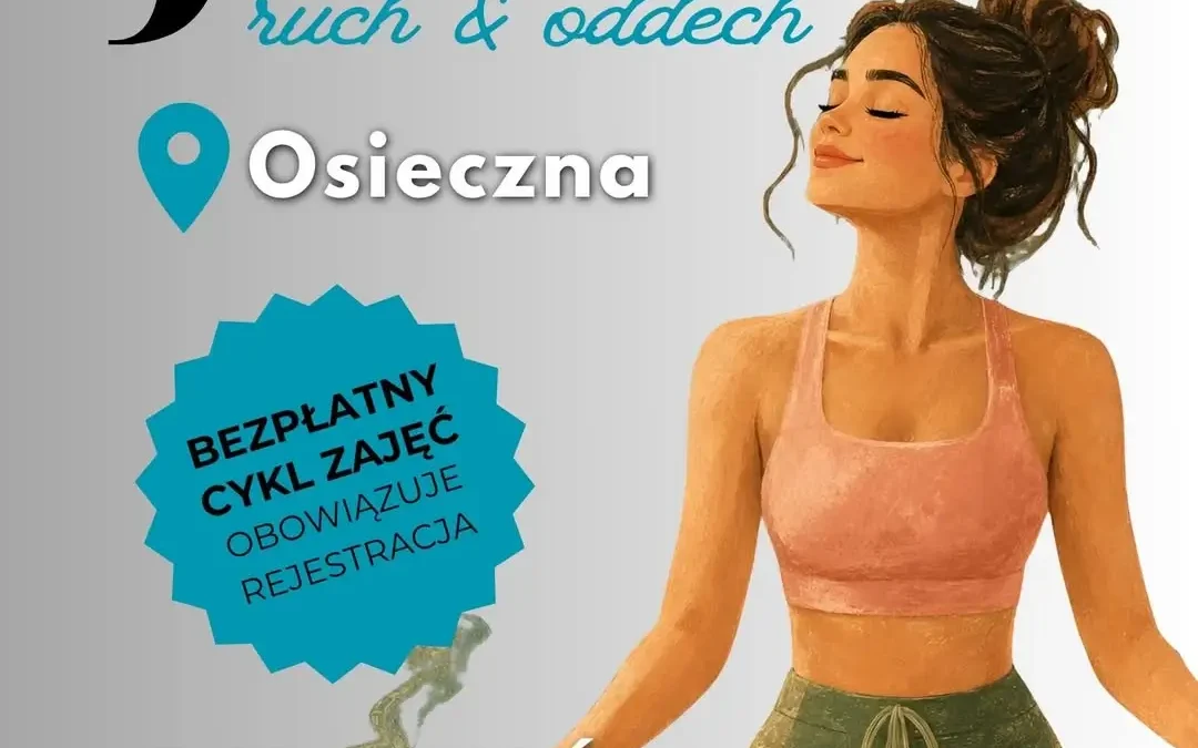 Bezpłatna joga dla mieszkańców Gminy Osieczna – rusza program profilaktyczny