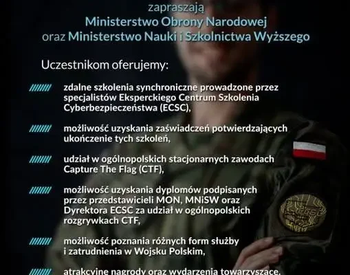 AkademiaCYBERMIL – wojsko zaprasza studentów do świata cyberbezpieczeństwa