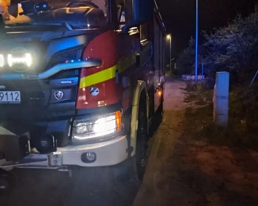 Pożar baterii w hulajnodze elektrycznej w Święciechowie – akcja strażaków