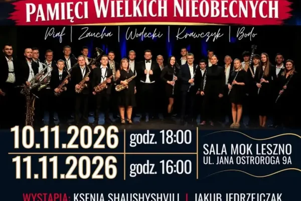 Leszno: Koncert „Czy mnie jeszcze pamiętasz 2” – wyjątkowa muzyczna podróż przez legendy sceny