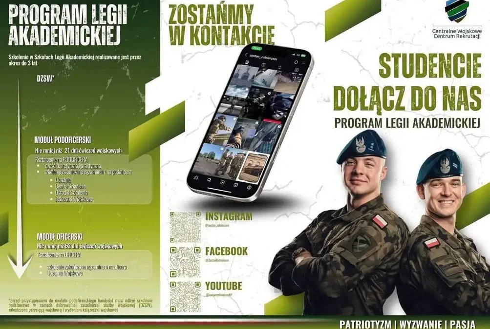 Legia Akademicka – ochotnicze szkolenie wojskowe dla studentów i absolwentów