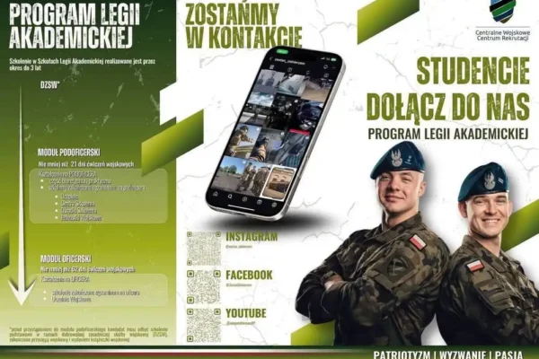 Legia Akademicka – ochotnicze szkolenie wojskowe dla studentów i absolwentów